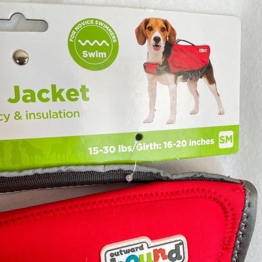 Outward Hound Dawson Swim Life Jacket Swim Vest Size SM 15-30 lbs New With Tags - Picture 2 of 8